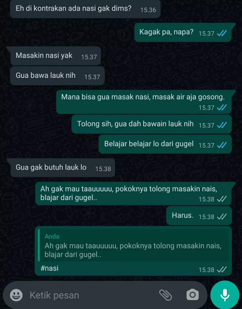 chat minta tolong tapi maksa Instagram chat minta tolong tapi maksa Instagram