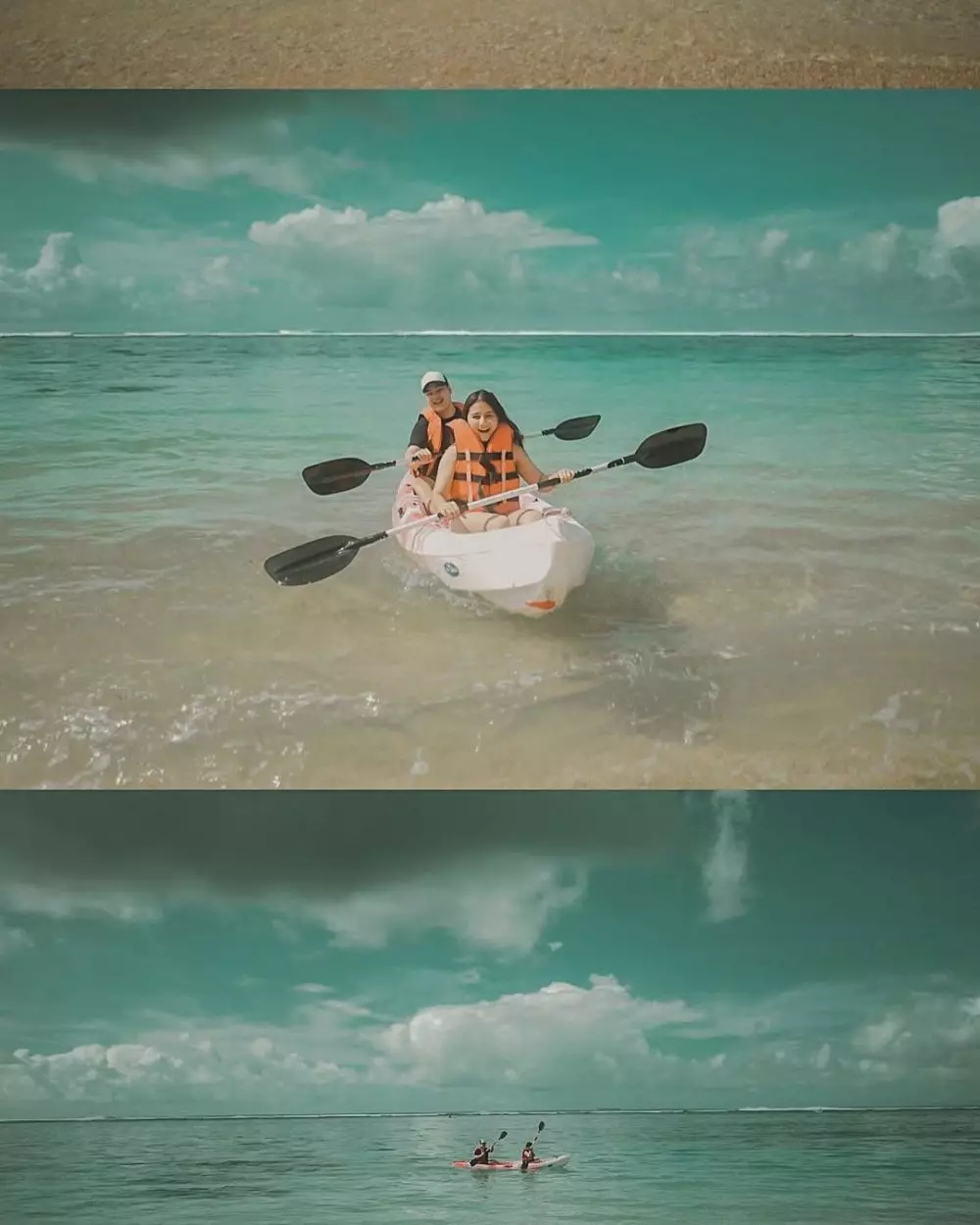 momen jeje soekarno liburan bareng prilly © Instagram