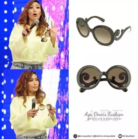 kacamata Ayu Dewi © Instagram kacamata Ayu Dewi © Instagram