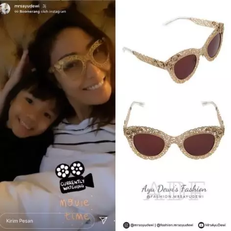 kacamata Ayu Dewi © Instagram kacamata Ayu Dewi © Instagram