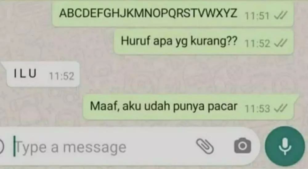 chat nggak jadi gombal Instagram chat nggak jadi gombal Instagram