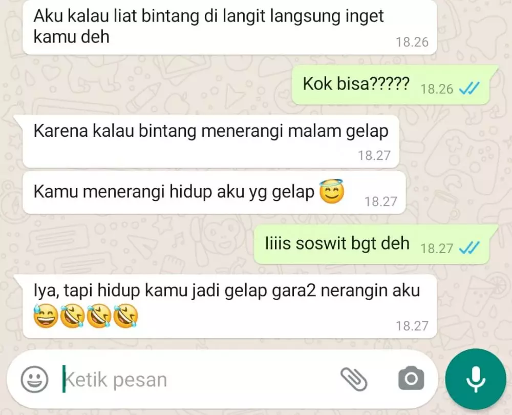 chat nggak jadi gombal Instagram chat nggak jadi gombal Instagram