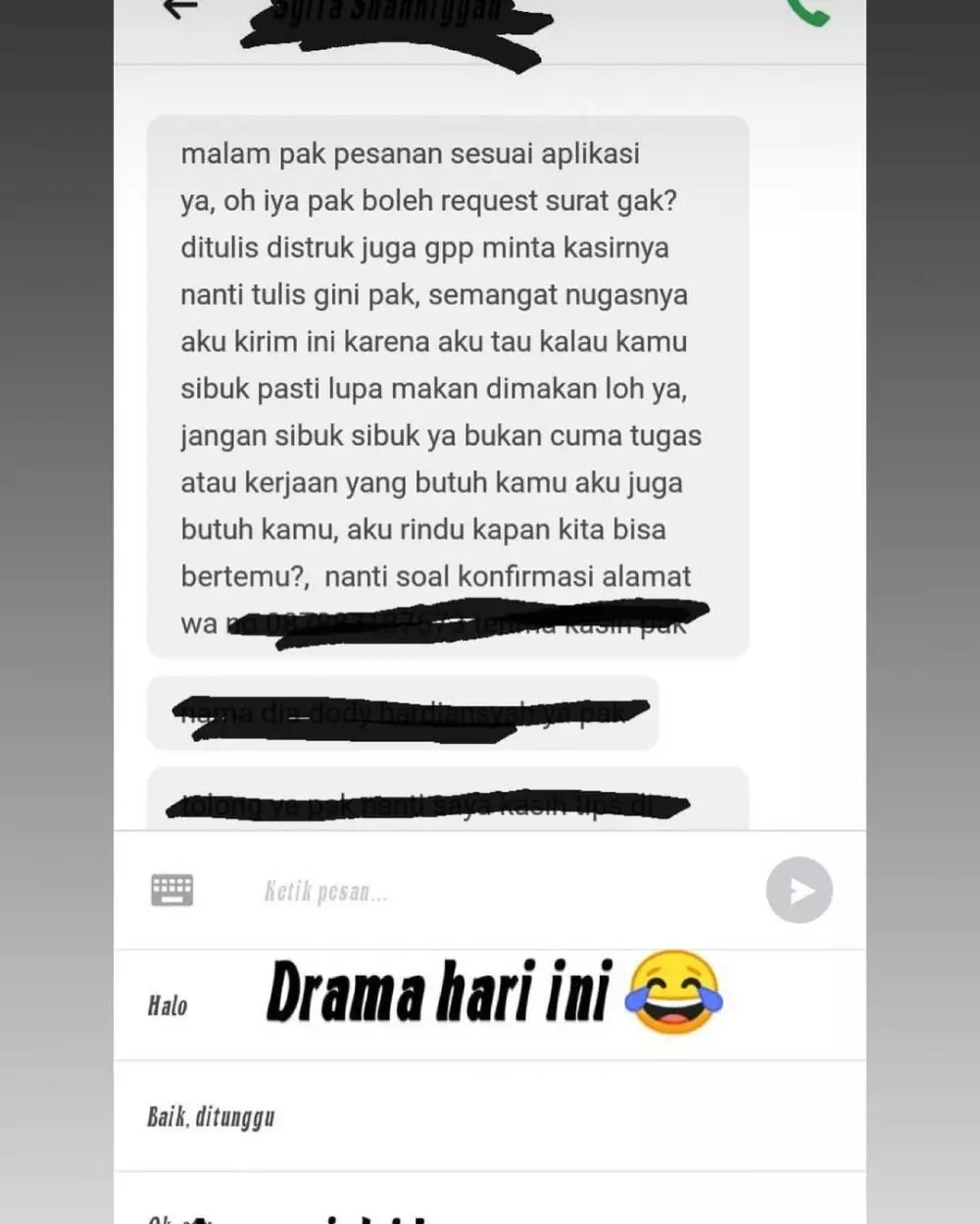 Catatan untuk driver ojek © berbagai sumber Catatan untuk driver ojek © berbagai sumber