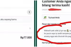 10 Catatan lucu untuk driver ojek online ini bikin senyum tipis