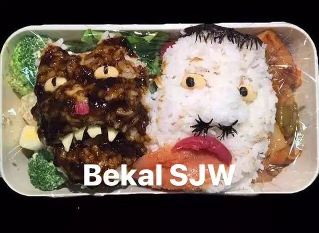 momen lucu bawa bekal © Berbagai Sumber