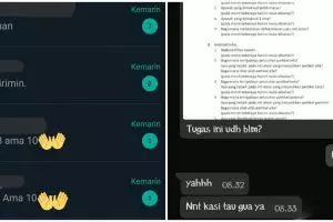 12 Chat minta contekan ini ngeselinnya menguji kesabaran