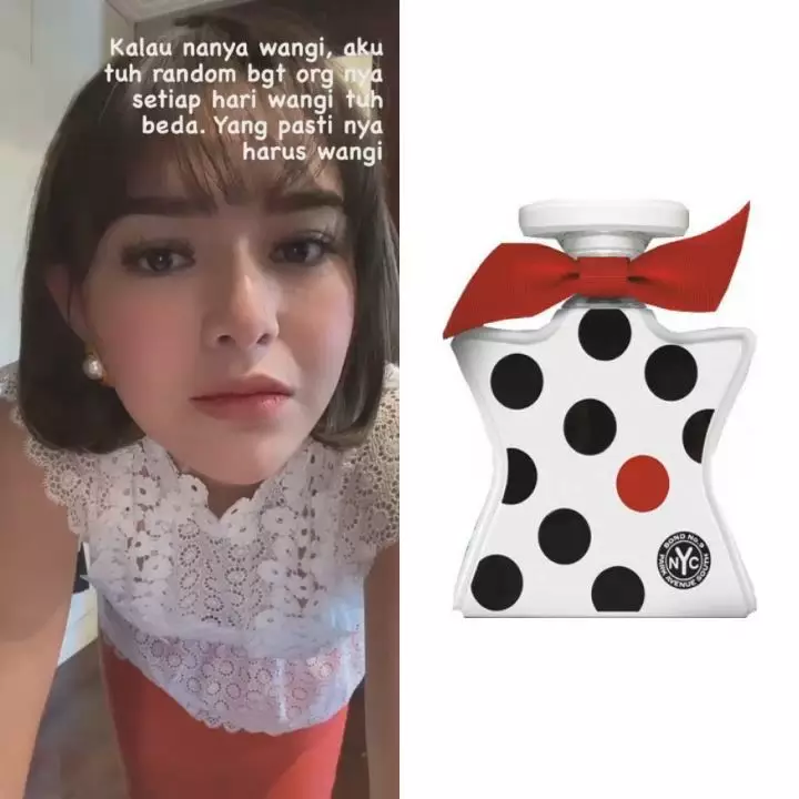 taksiran harga parfum amanda manopo © Instagram