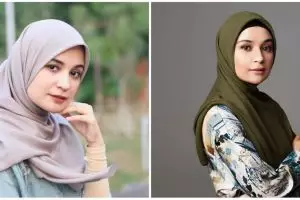 8 Potret Shireen Sungkar bermakeup tebal, wajahnya manglingi