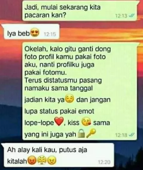 chat gagal jadian lucu Instagram