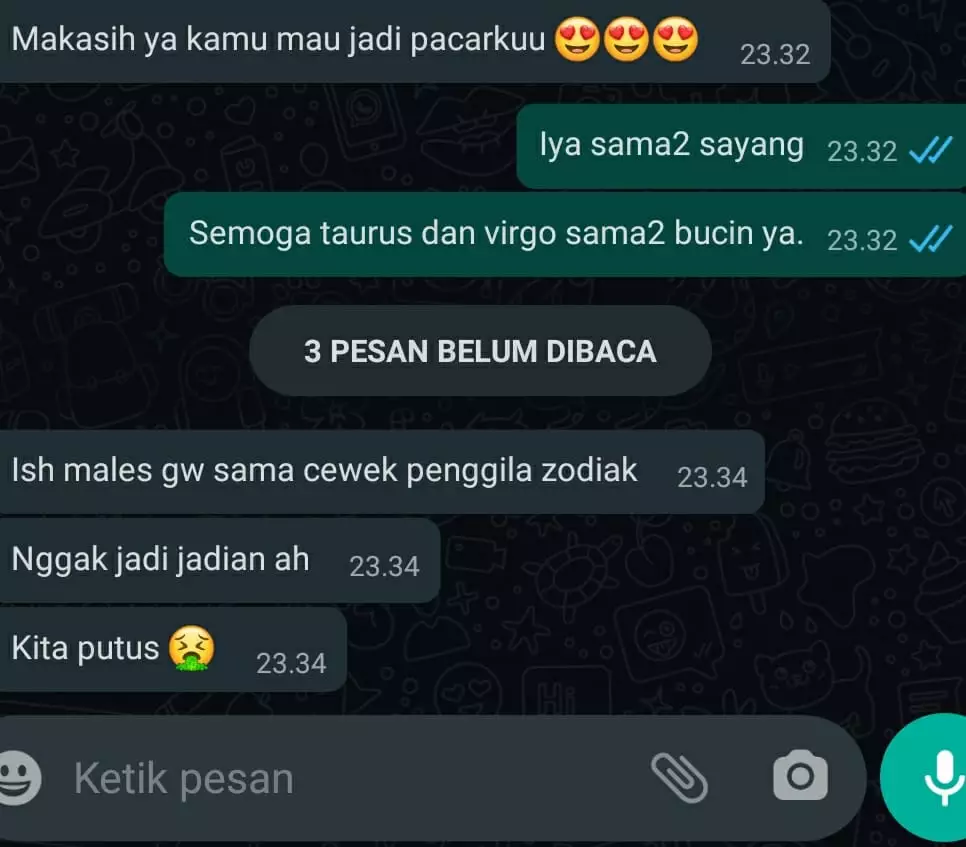 chat gagal jadian lucu Instagram