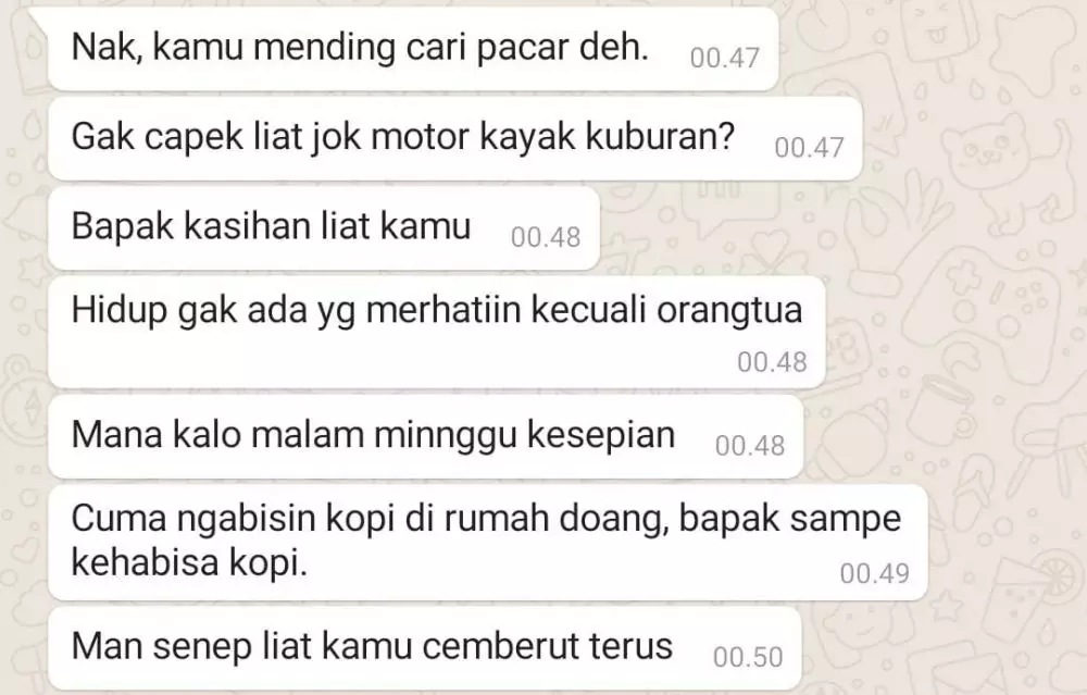 chat nasihat dari orangtua yang nyeleneh Instagram chat nasihat dari orangtua yang nyeleneh Instagram