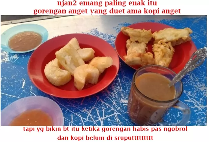 meme yang terlupakan saat makan Berbagai sumber