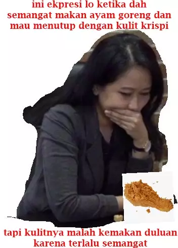 meme yang terlupakan saat makan Berbagai sumber