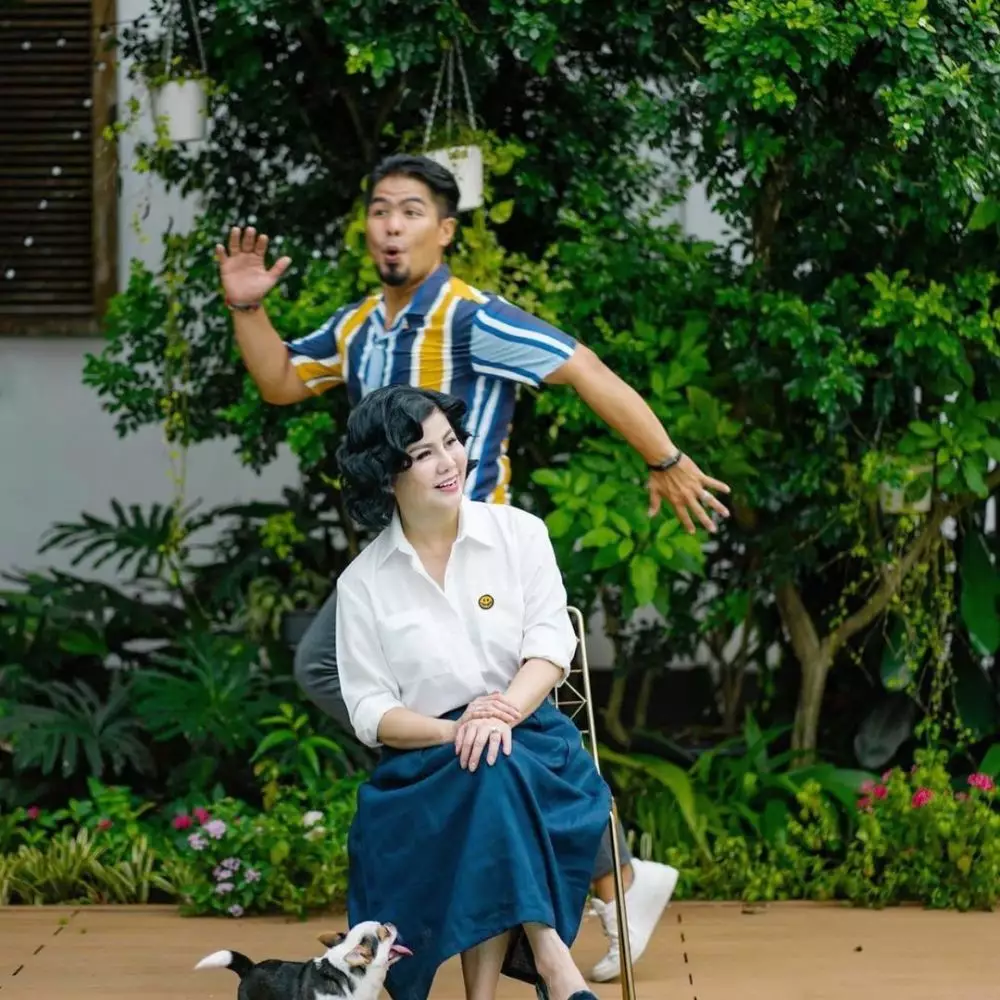 Momen kompak Bams eks Samsons bareng sang ibu Instagram