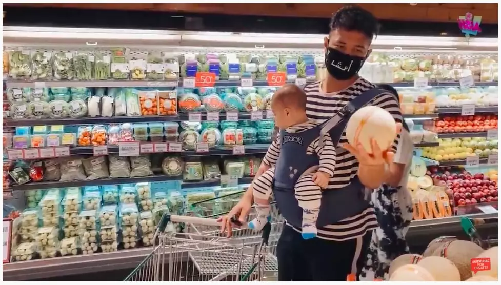 Ammar Zoni belanja bulanan © YouTube