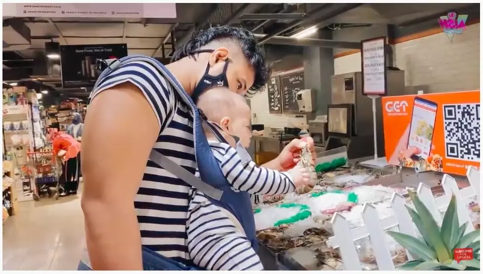 Ammar Zoni belanja bulanan © YouTube