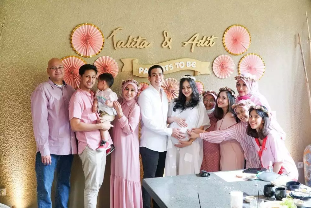 baby shower talita bachtiar ipar tasya kamila © Instagram