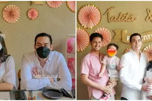 10 Momen seru perayaan baby shower Talita Bachtiar, ipar Tasya Kamila