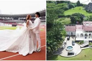 8 Potret vila tempat bridal family trip Aurel Hermansyah, luas & mewah