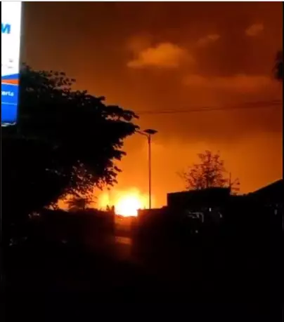 Fakta kebakaran kilang minyak Balongan © Istimewa