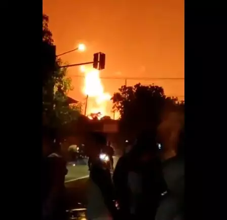 Fakta kebakaran kilang minyak Balongan © Istimewa