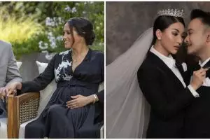 Ruben Onsu dan Sarwendah dandan bak Meghan-Pangeran Harry, manglingi
