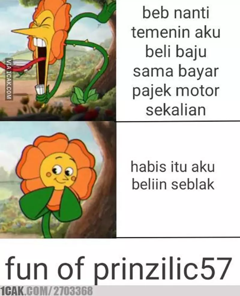 meme minta seblak © Berbagai Sumber