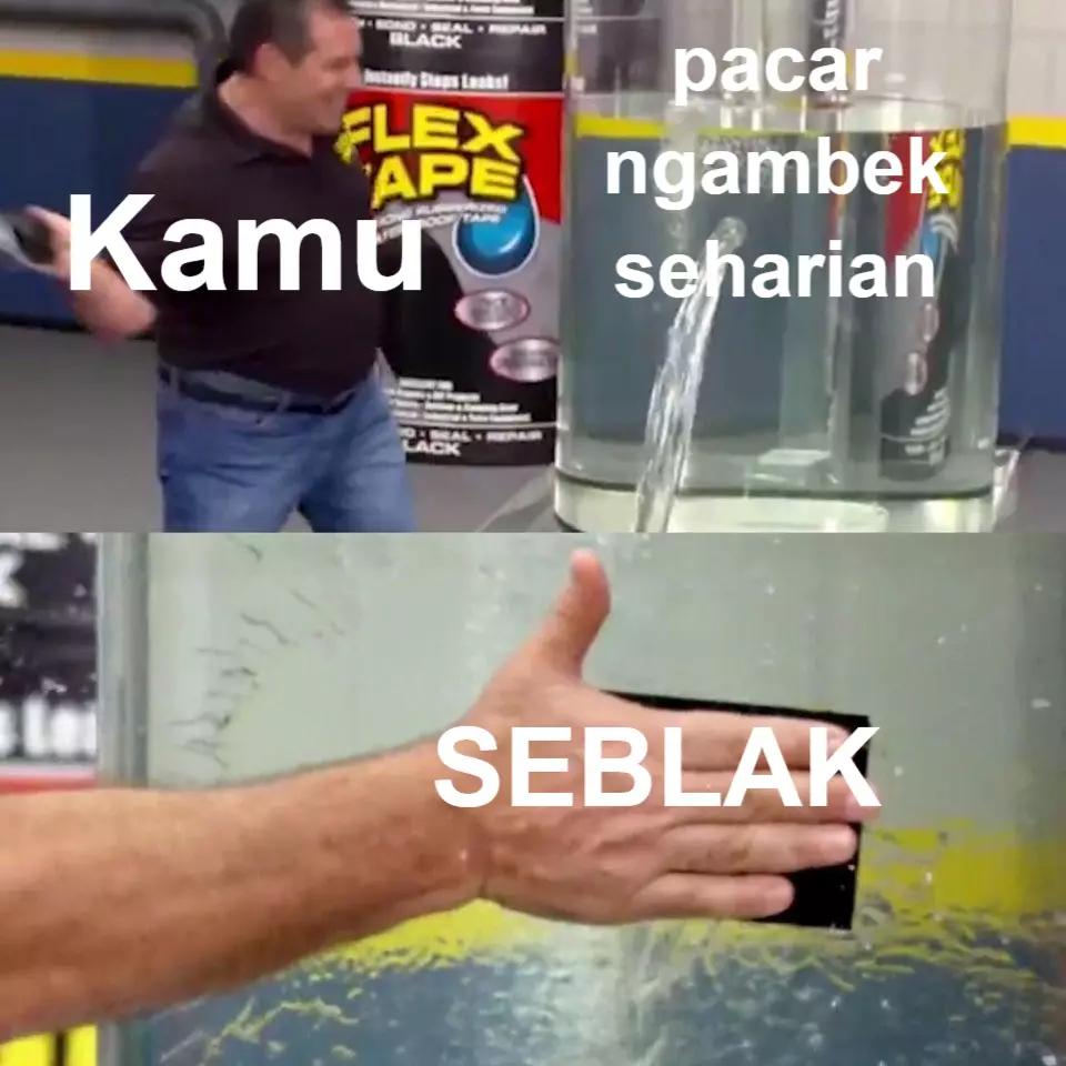 meme minta seblak © Berbagai Sumber