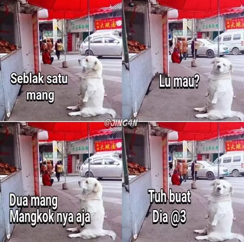 meme minta seblak © Berbagai Sumber