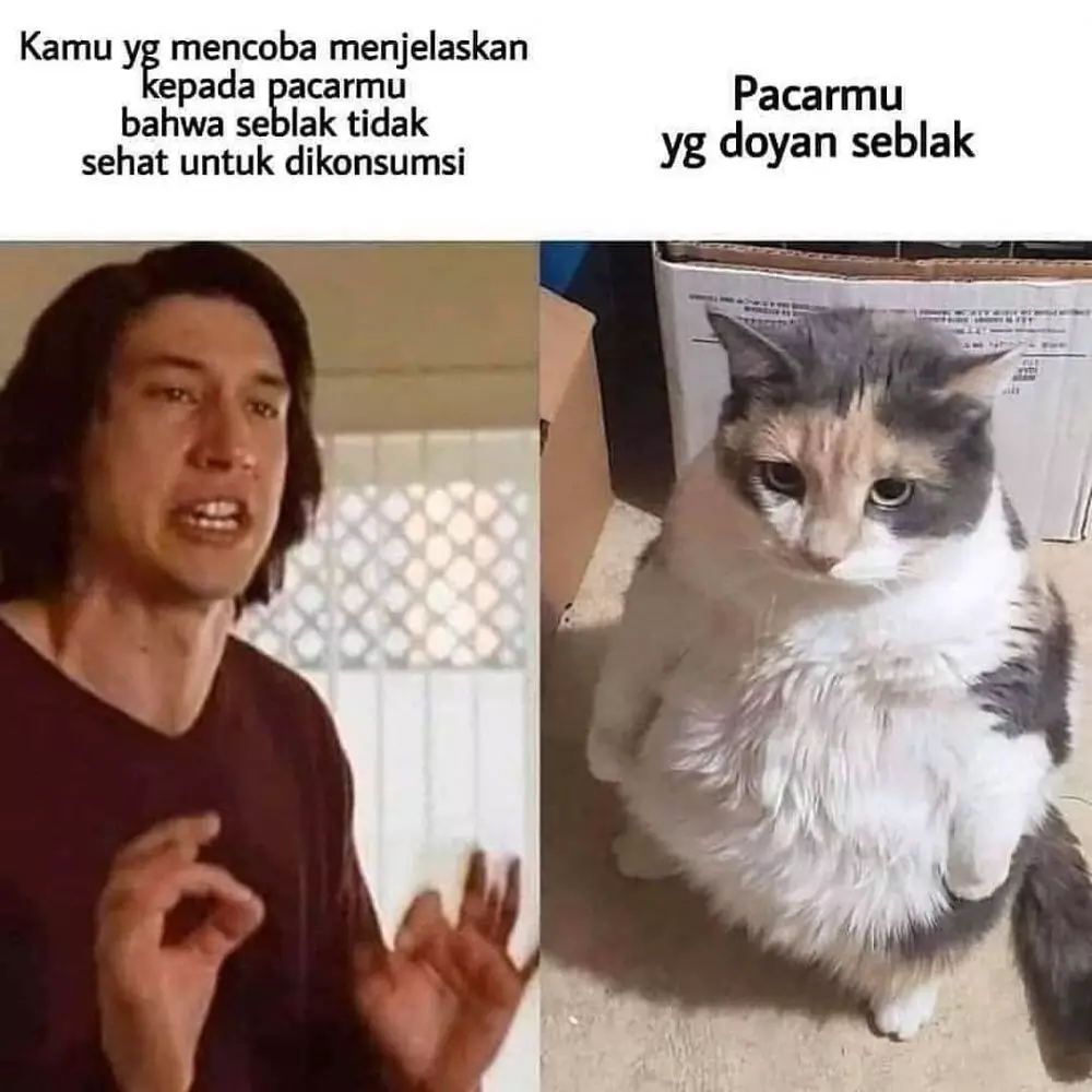 meme minta seblak © Berbagai Sumber