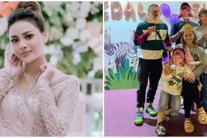 6 Momen seru kejutan bridal shower Aurel Hermansyah dari keluarga