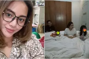 10 Momen pingitan Aurel Hermansyah, minta tidur bareng keluarga