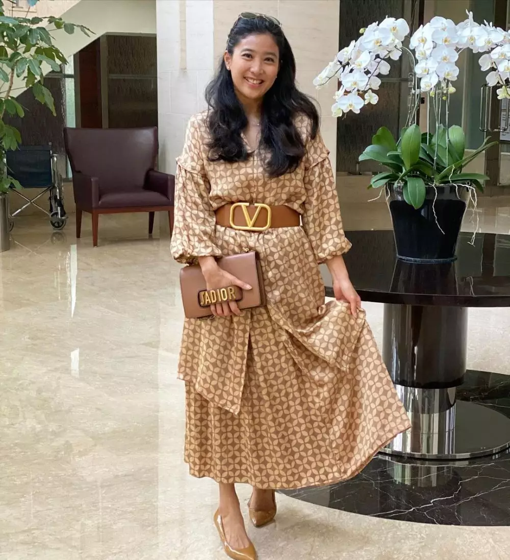 potret Olivia Zalianty kenakan dress © 2021 brilio.net potret Olivia Zalianty kenakan dress © 2021 brilio.net