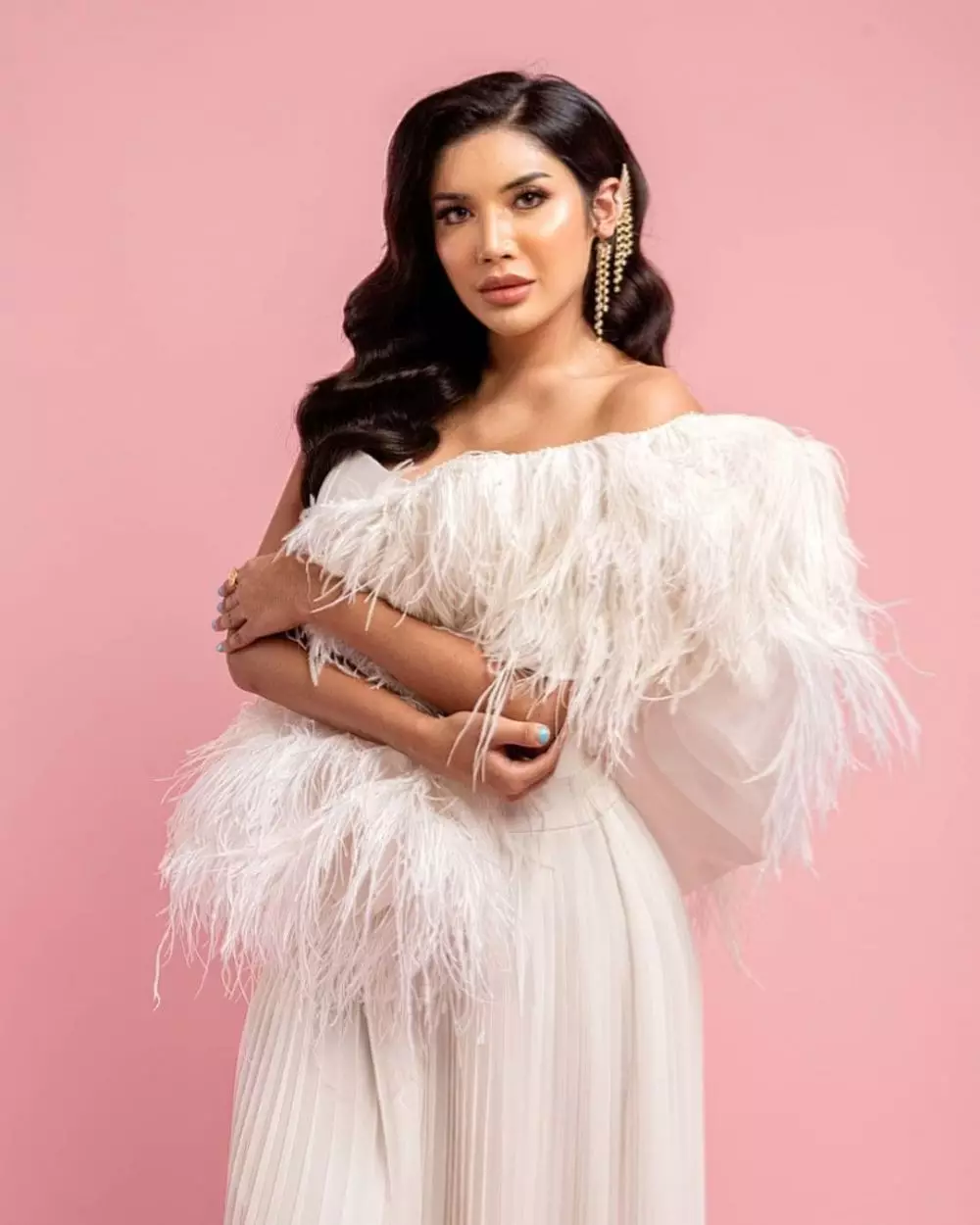 Pemotretan Millendaru dengan tema Dewi Yunani © 2021 brilio.net