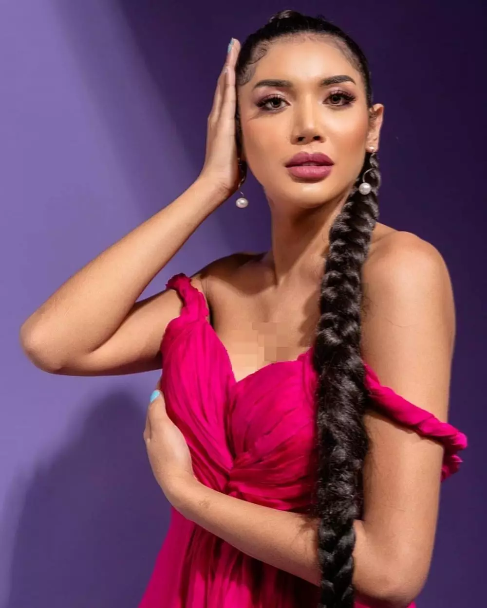 Pemotretan Millendaru dengan tema Dewi Yunani © 2021 brilio.net