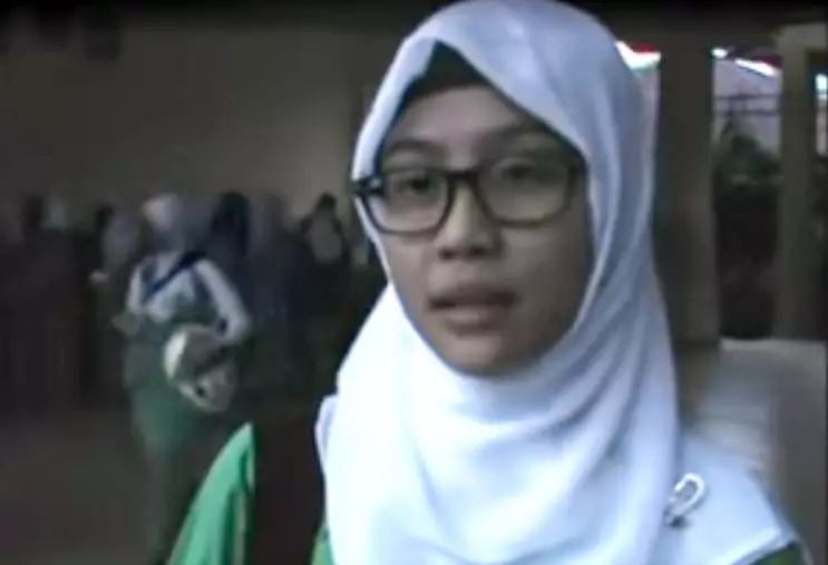 Awkarin zaman sekolah © YouTube Awkarin zaman sekolah © YouTube