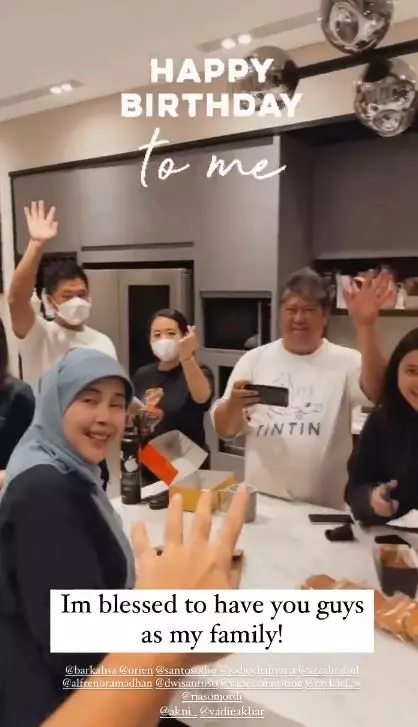 ultah vidi ke-31 © Instagram ultah vidi ke-31 © Instagram