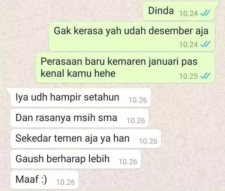 Chat cowok usaha PDKT © Twitter