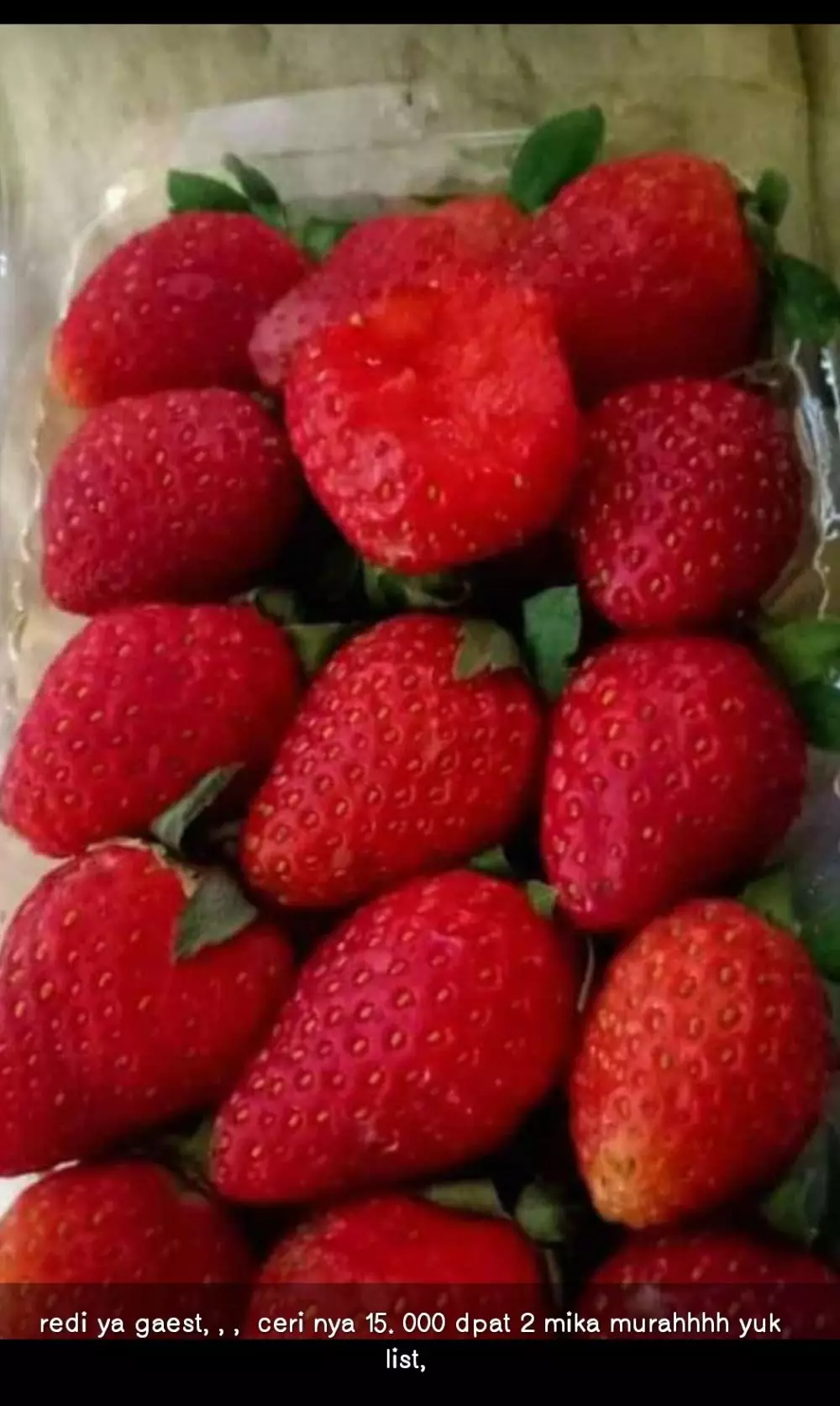 Dagangan di online shop © Twitter