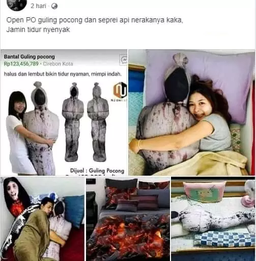 Dagangan di online shop © Twitter