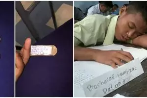 20 Momen jenaka siswa hadapi ujian, bikin kangen sekolah