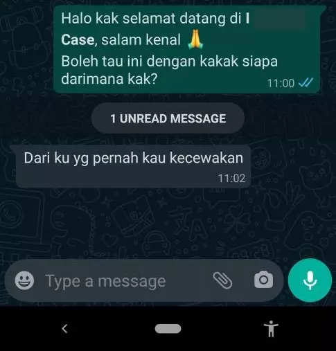 Chat penjual dighosting pembeli © berbagai sumber