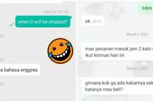 10 Chat lucu penjual dighosting pembeli ini bikin senyum kasihan