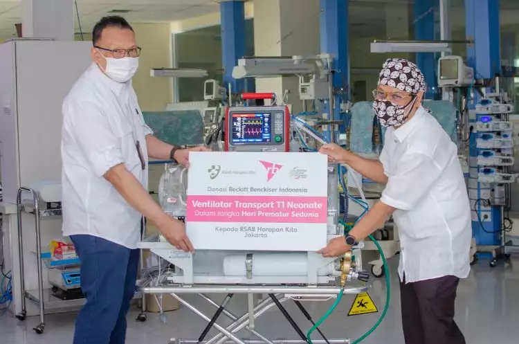 Reckitt Benckiser donasi alat kesehatan untuk bayi prematur Indonesia