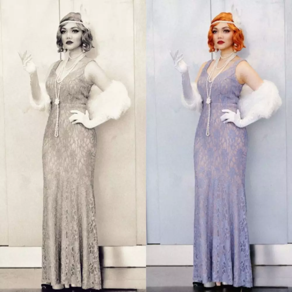 Gaya pemotretan Rina Nose dengan style 70-an Instagram © 2021 brilio.net Gaya pemotretan Rina Nose dengan style 70-an Instagram © 2021 brilio.net