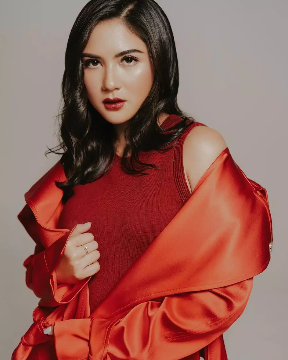 Potret Jessica Mila saat bermakeup tebal © 2021 brilio.net