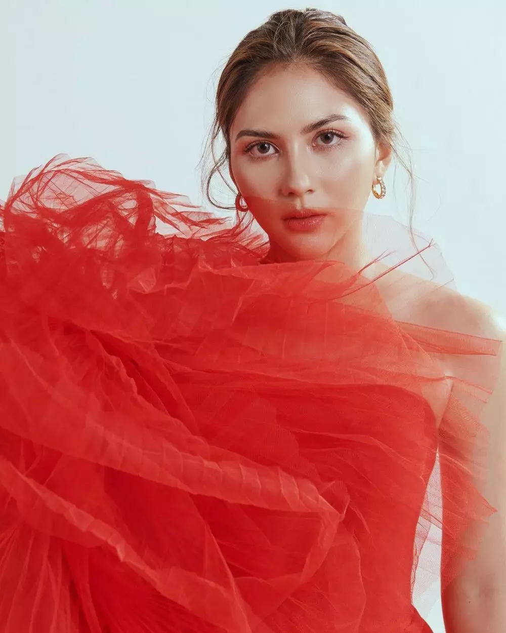 Potret Jessica Mila saat bermakeup tebal © 2021 brilio.net