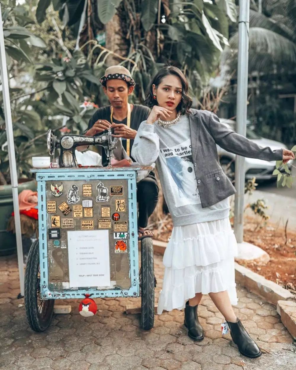 foto andien di tempat unik © Instagram