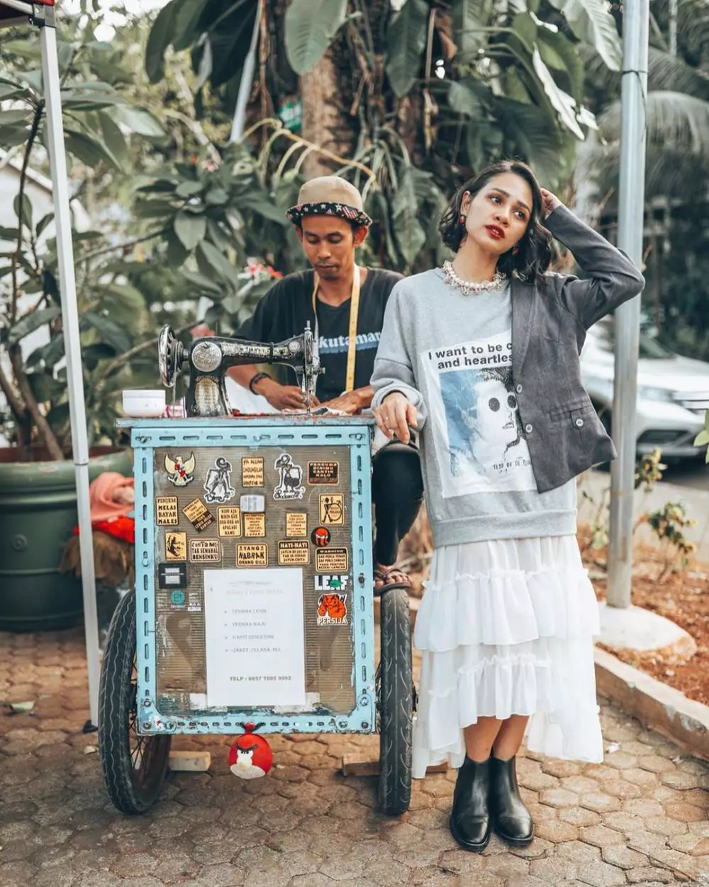 foto andien di tempat unik © Instagram