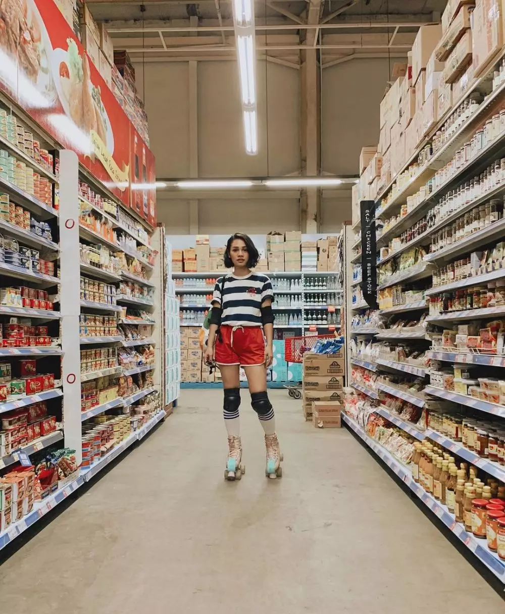 foto andien di tempat unik © Instagram